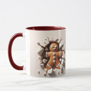 Taza Hombre de Jengibre Navidad