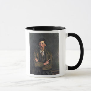 Taza Hombre de Paul Cezanne el con los brazos