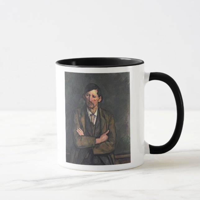Taza Hombre de Paul Cezanne el | con los brazos (Derecha)