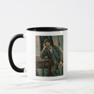 Taza Hombre de Paul Cezanne el que fuma un tubo