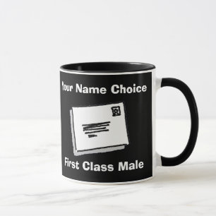 Taza Hombre de primera clase con nombre personalizado