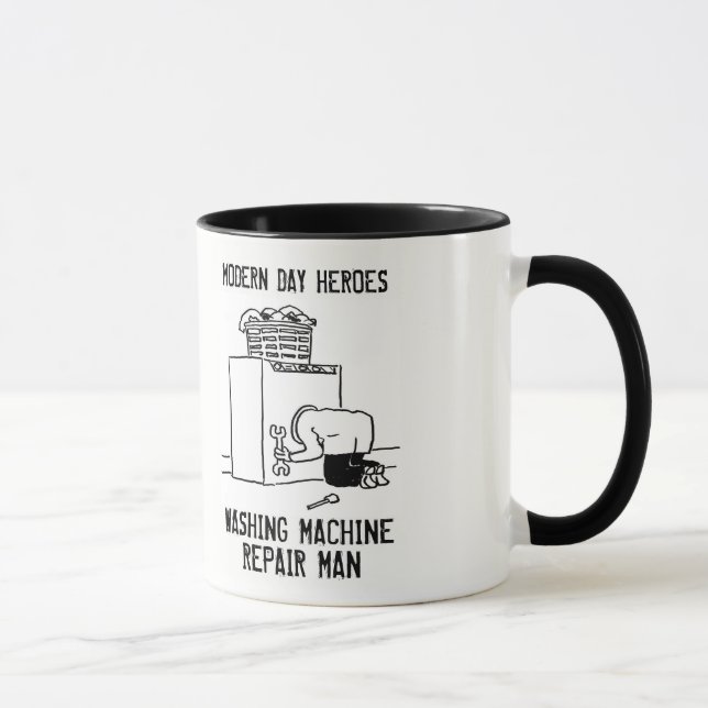 Taza Hombre de reparación de lavadora (Derecha)