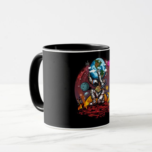 Taza Hombre del espacio de Atlas (Anverso izquierdo)