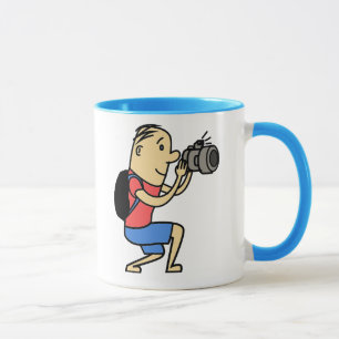 Taza hombre personalizado con cámara