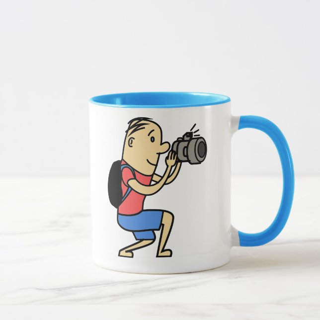 Taza hombre personalizado con cámara (Derecha)