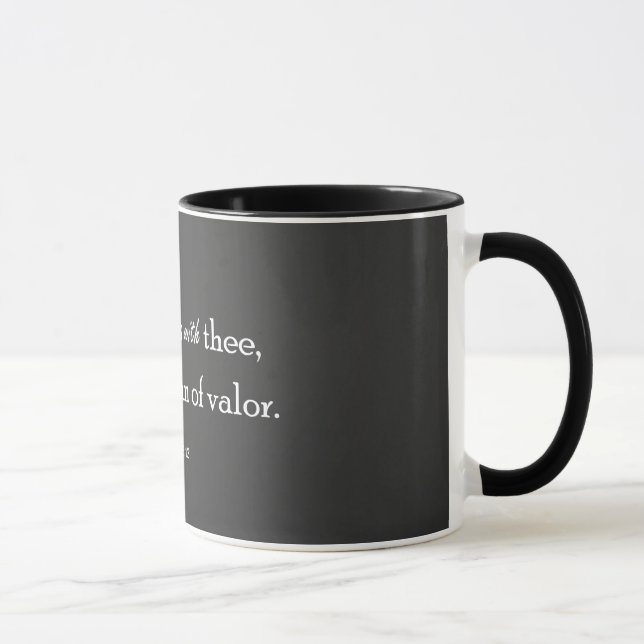 Taza Hombre poderoso de la Biblia Valor Verse (Derecha)