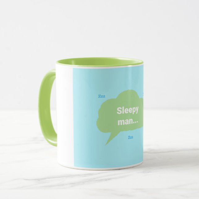 Taza Hombre somnoliento (Anverso izquierdo)