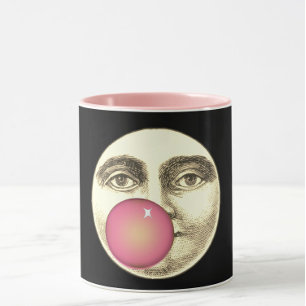 Taza Hombre ventilado en la luna con la cara llena bomb