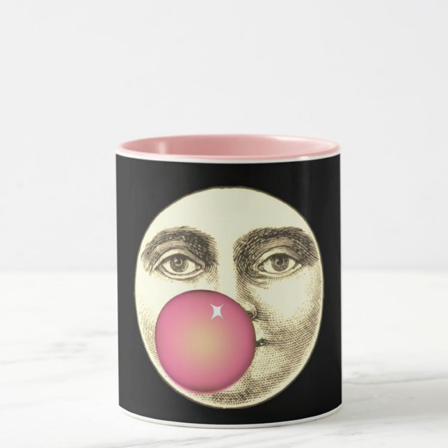 Taza Hombre ventilado en la luna con la cara llena bomb (Subido por el creador)