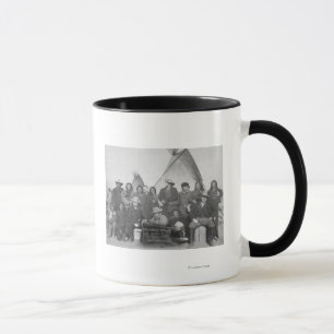 Taza Hombres blancos (Buffalo Bill incluyendo) y Lakota