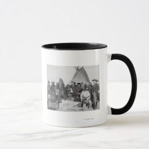 Taza Hombres blancos (Buffalo Bill incluyendo) y Lakota