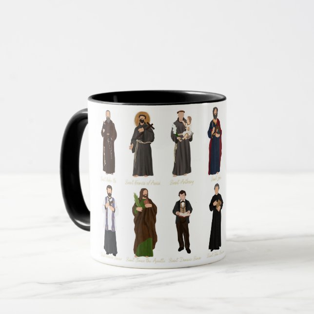 Taza Hombres católicos Saint Mug (Anverso izquierdo)