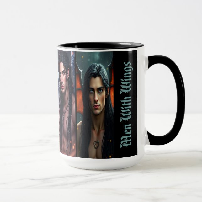 Taza Hombres con Alas Romantasy (Derecha)