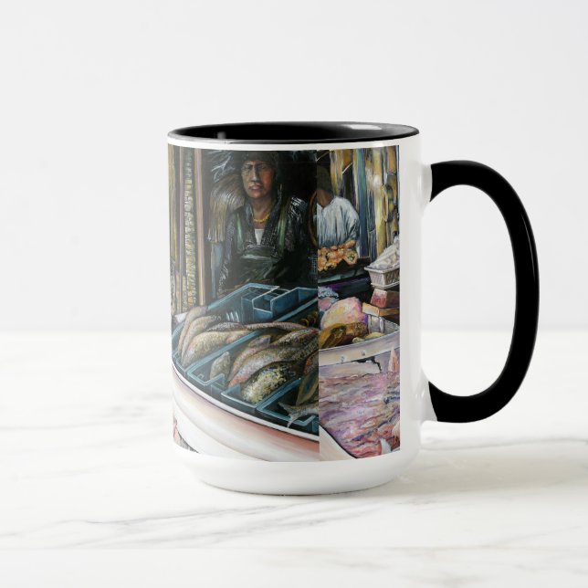 Taza Hombres del Desierto, Regalos del Mar, Jerusalén (Derecha)