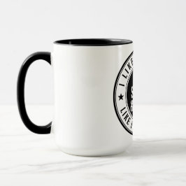 Taza Hombres fuertes y amargos en caliente café Mug
