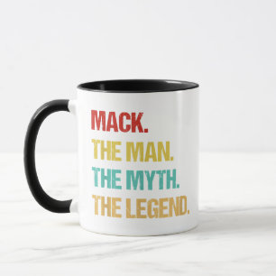 Taza Hombres Mack El Hombre El Mito La Leyenda