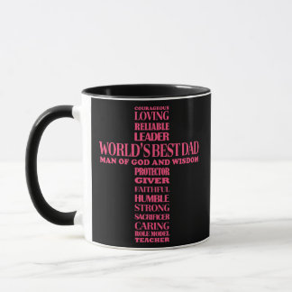 Taza Hombres Padre Cristiano Padre Día de los Padres Di
