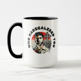 Taza Hombres que aman el café y un buen agujero de rabi