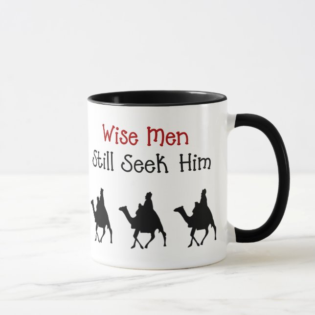 Taza Hombres sabios cristianos Navidades Mug (Derecha)