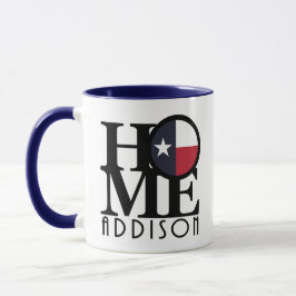 Taza HOME Addison Texas 11oz