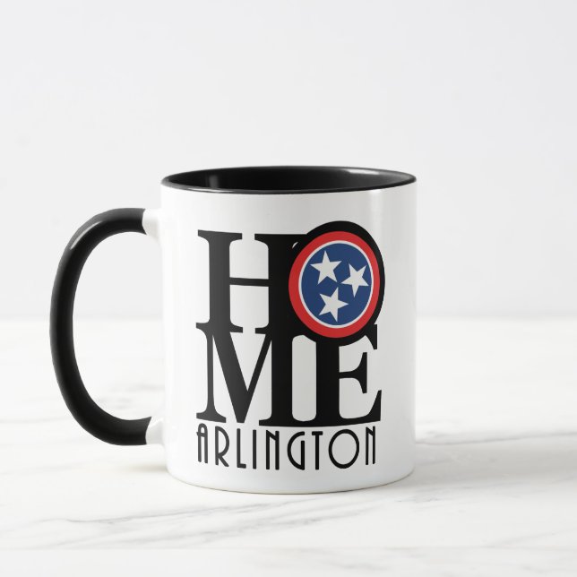 Taza HOME Arlington TN (Izquierda)