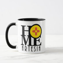 HOME Artesia, Nuevo México 11oz Mug