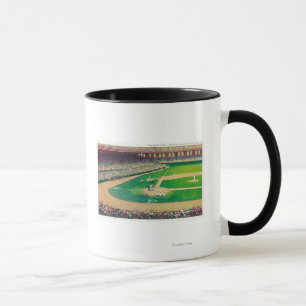Taza Home Base Bleachers Vista del parque de Comiskey