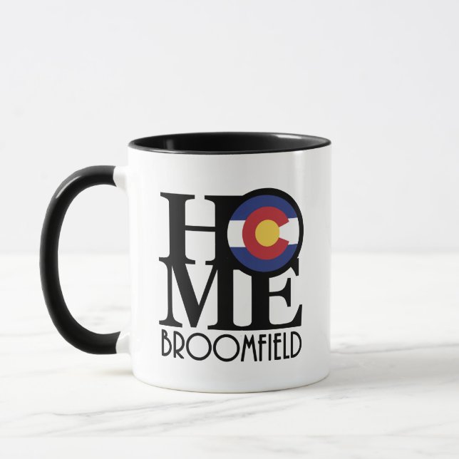 Taza HOME Broomfield Colorado 11oz (Izquierda)