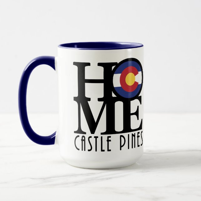 Taza HOME Castle Pines CO (Izquierda)