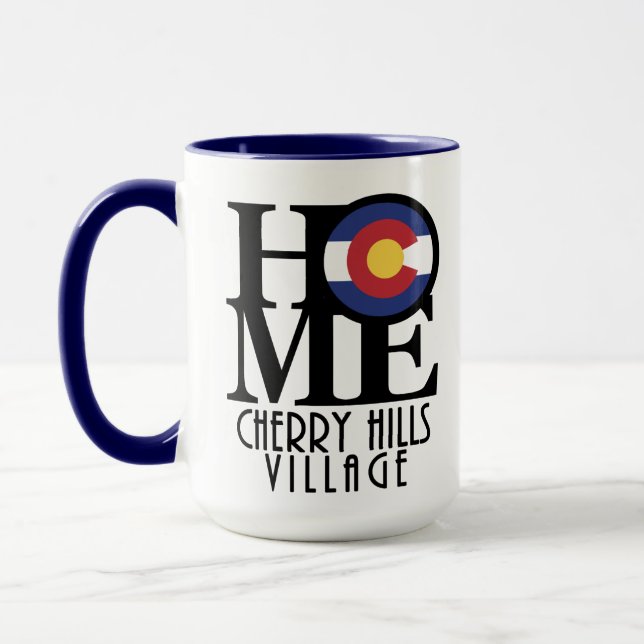 Taza HOME Cherry Hills Village 15oz (Izquierda)
