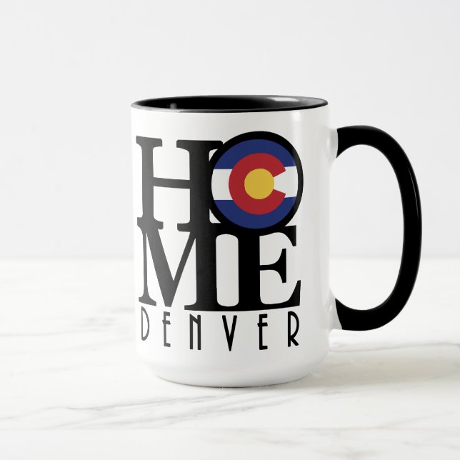 Taza HOME Denver Colorado 15oz (Derecha)