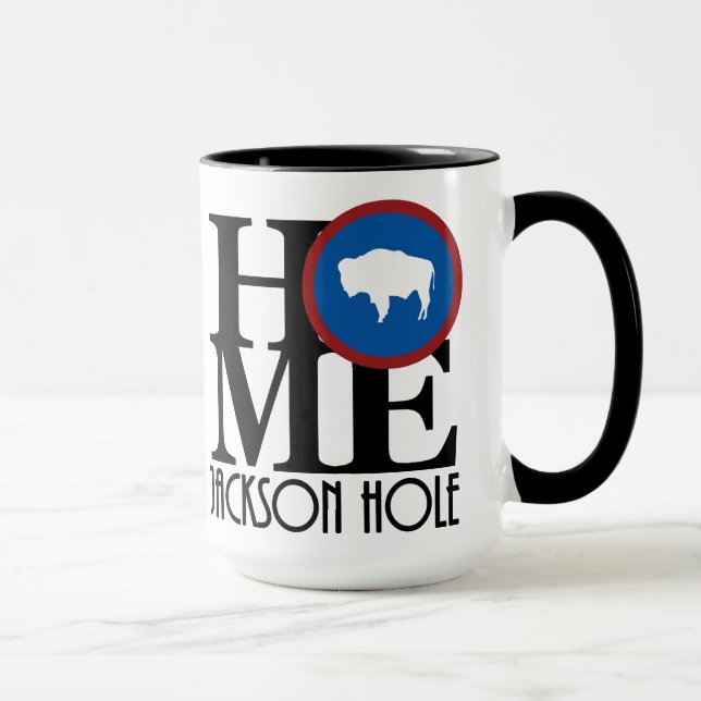 Taza HOME Jackson Hole Wyoming 15oz (Derecha)