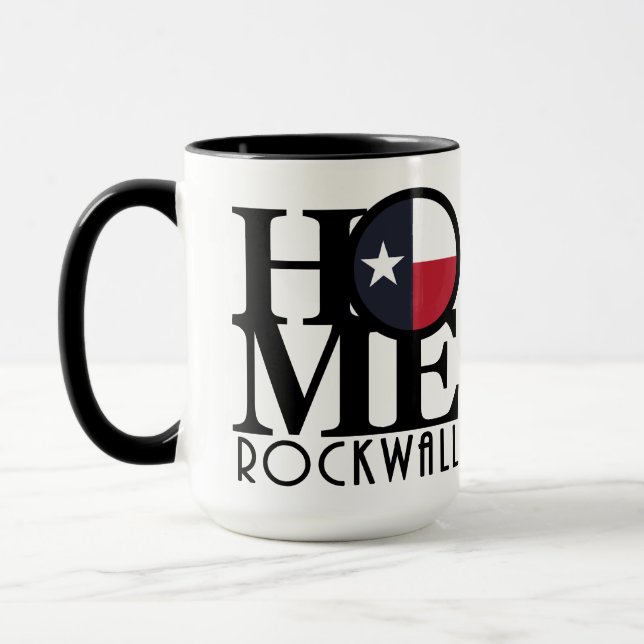 Taza HOME Rockwall Texas (Izquierda)