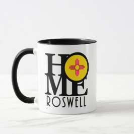 Taza HOME Roswell Nuevo México 11oz