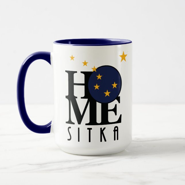 Taza HOME Sitka Alaska 15oz (Izquierda)
