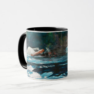 Taza Homer - Los Rapids, Río Hudson, Adirondacks