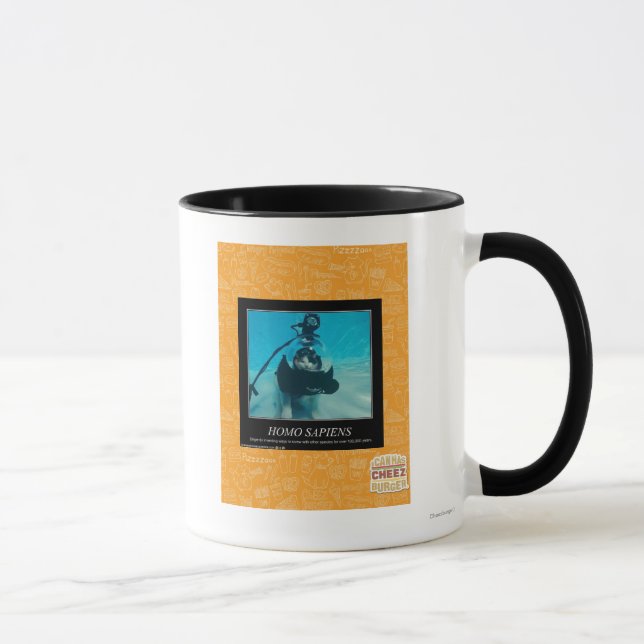Taza Homo sapiens (Derecha)