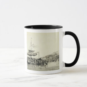 Taza Hong Shang, platea 17 de los "bosquejos de China",