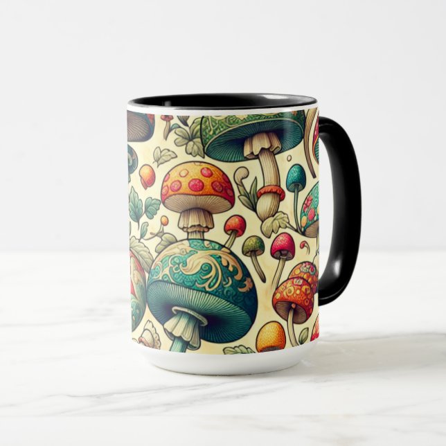 Taza Hongos divertidos (Anverso derecho)