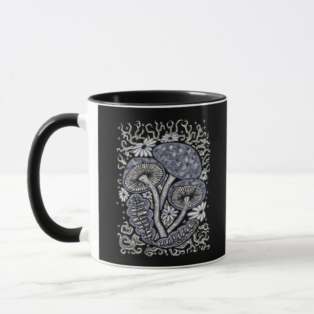Taza Hongos Y Whimsigoth (Izquierda)
