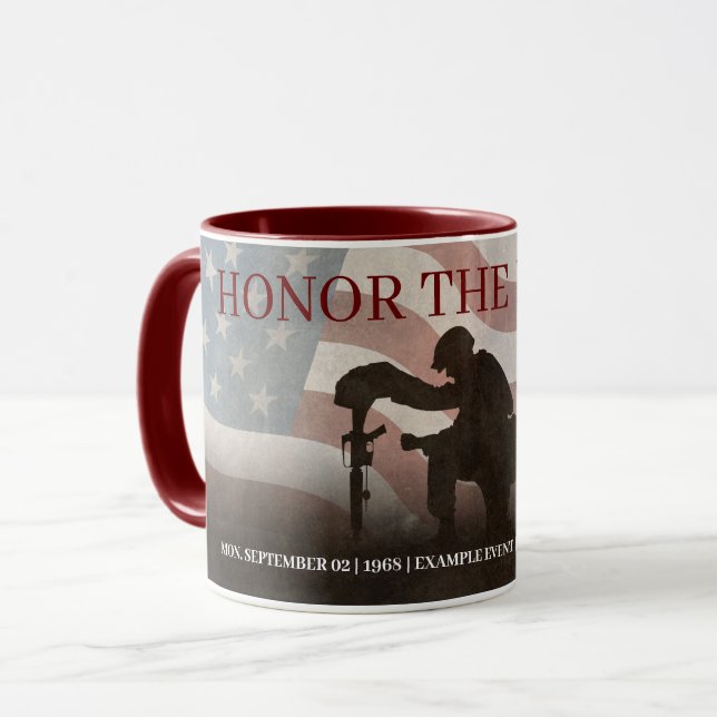 Taza Honor a los caídos (Anverso izquierdo)