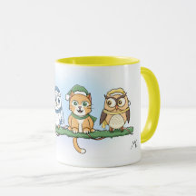 ¿Hoot es el extraño? búhos y gatos navidades