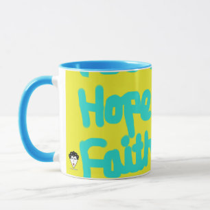 Taza Hope and Faith Mug