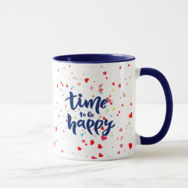 Taza Hora de tipografía Happhy
