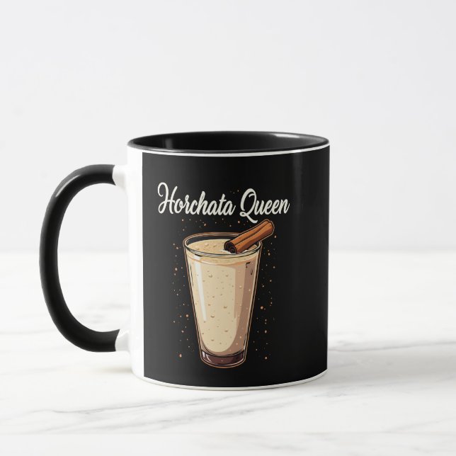 Taza Horchata Reina bebida española mexicana (Izquierda)