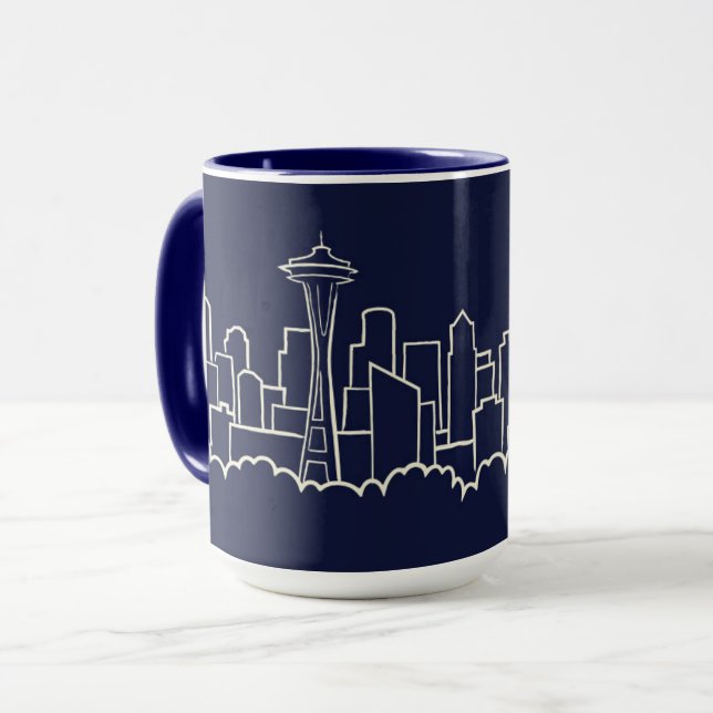 Taza Horizonte de Seattle (Anverso izquierdo)