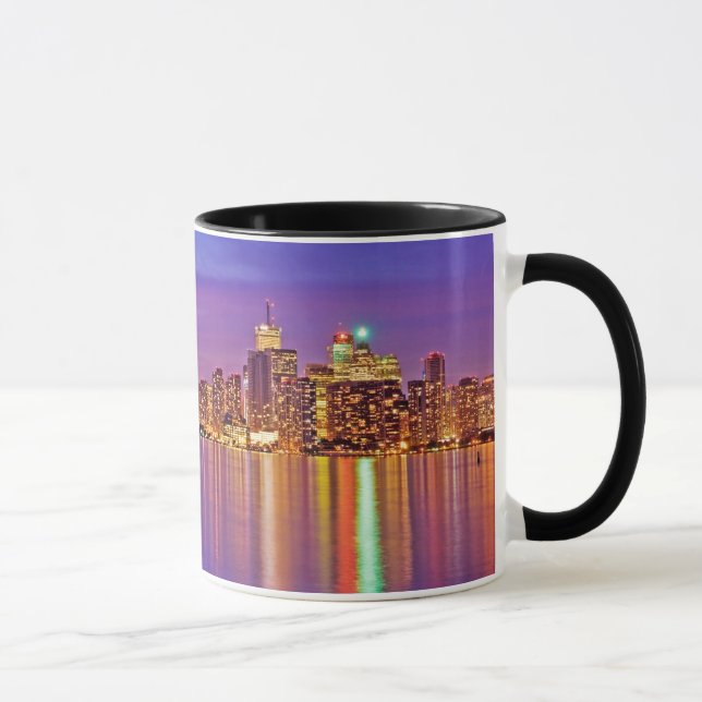 Taza Horizonte de Toronto al anochecer (Derecha)