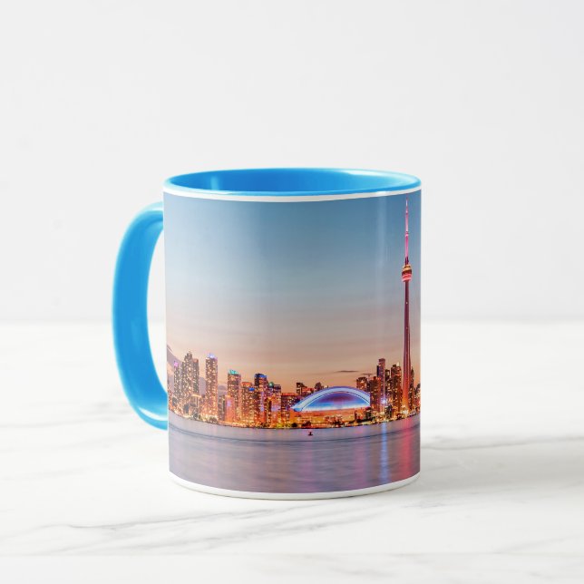 Taza Horizonte de Toronto al atardecer (Anverso izquierdo)