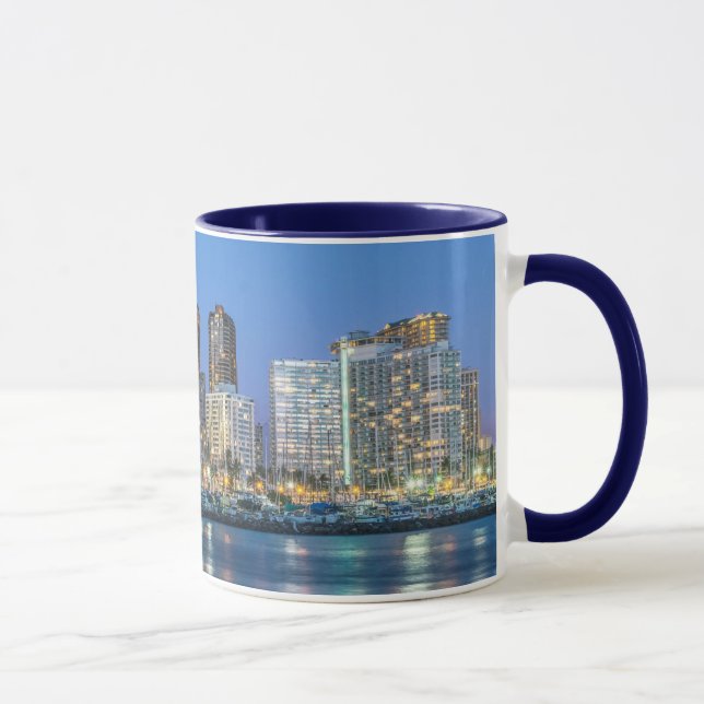 Taza Horizonte urbano de Waikiki (Derecha)