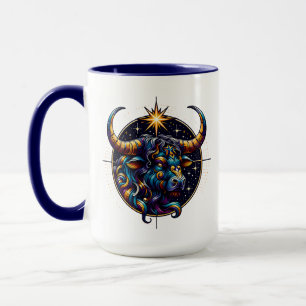 Taza Horoscopio Rótulo Taurus Zodiac Astrología